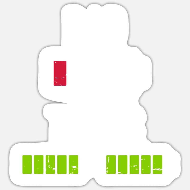 Zwillinge Sticker Größe S (10 x 10 cm)