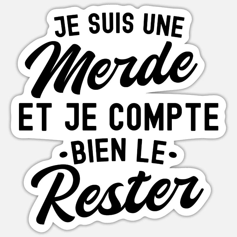 Sticker taille S (10 x 10 cm) - 