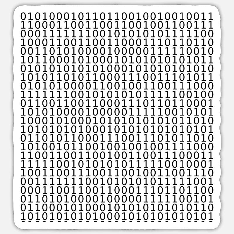 computer Sticker size S (10 x 10 cm)