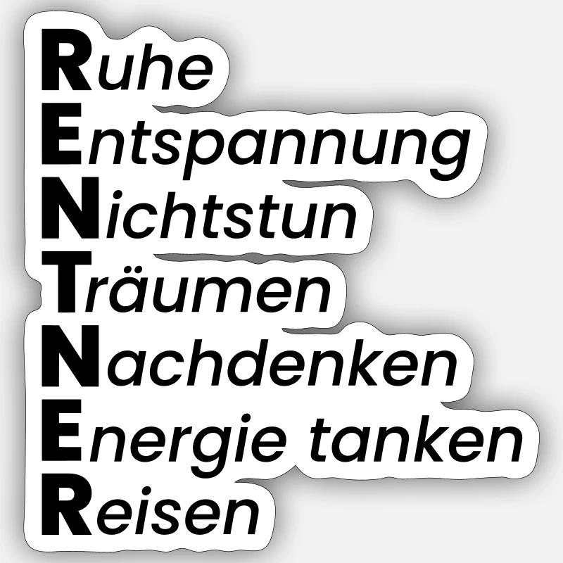 Sticker Größe S (10 x 10 cm) - 