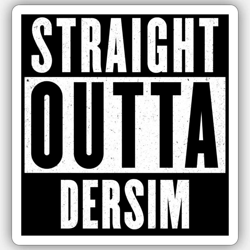 Dersim Sticker size S (10 x 10 cm)