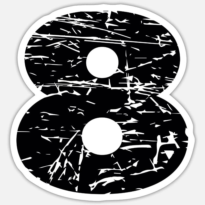 Sticker taille S (10 x 10 cm) - 