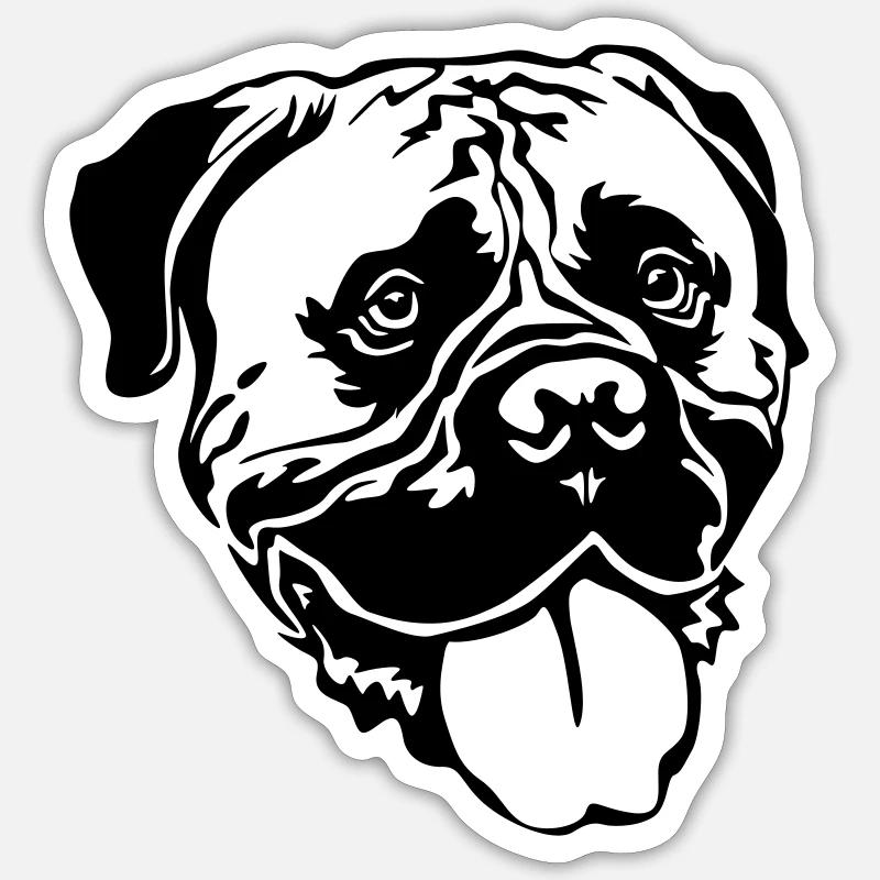 Sticker Größe S (10 x 10 cm) - 