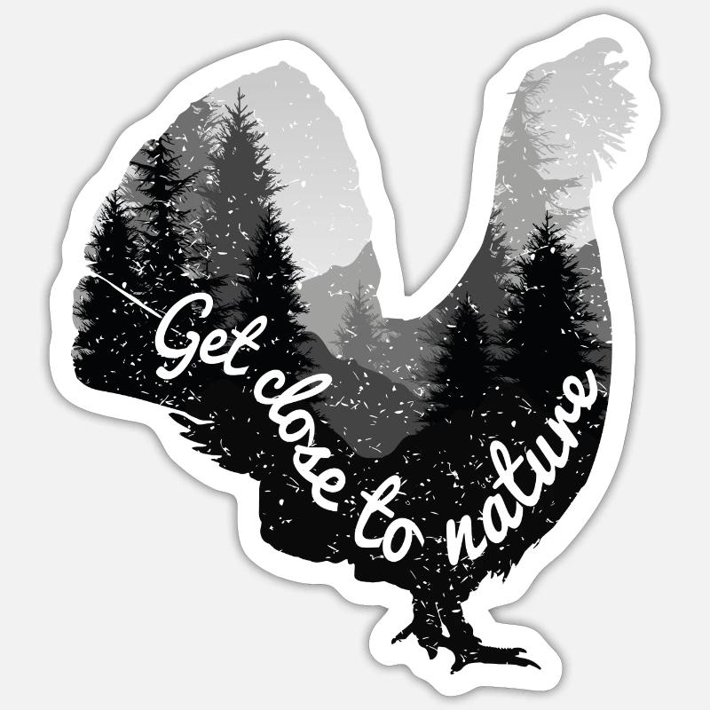 Sticker taille S (10 x 10 cm) - 