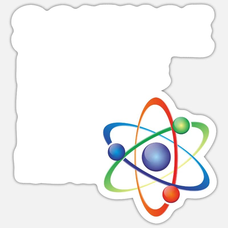science Sticker size S (10 x 10 cm)