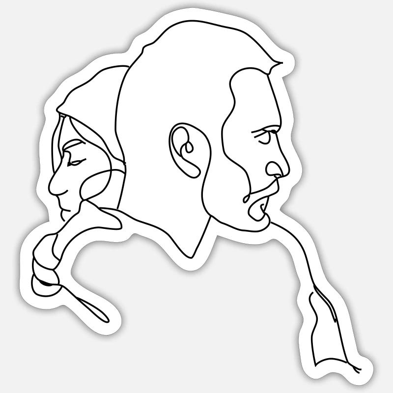 Sticker size S (10 x 10 cm) - 