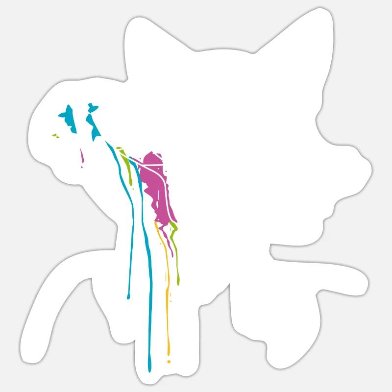 Paint v2 Sticker size S (10 x 10 cm)