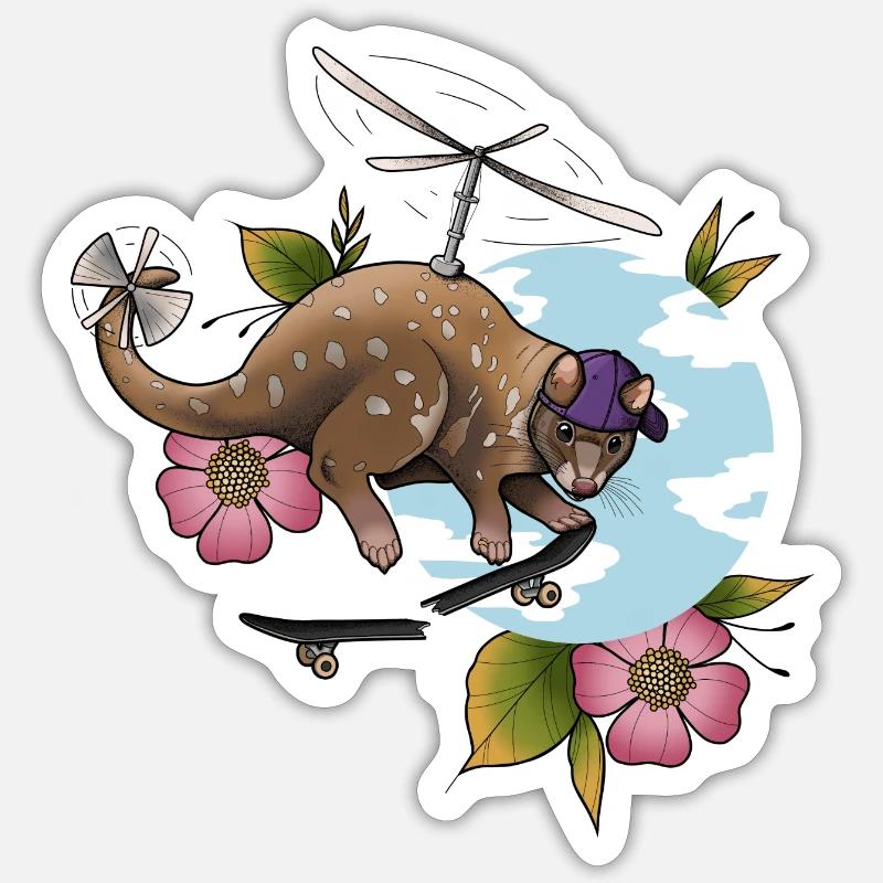 Sticker taille S (10 x 10 cm) - 