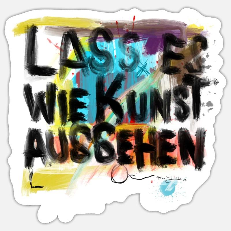 Sticker taille S (10 x 10 cm) - 