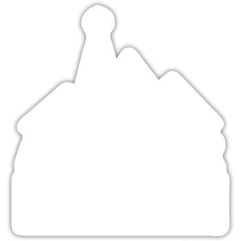 Radio amateur radio amateur RAdio - Sticker taille S (10 x 10 cm) - blanc mat - Devant