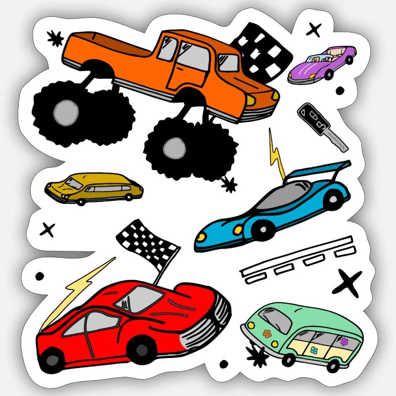 Sticker taille S (10 x 10 cm) - 