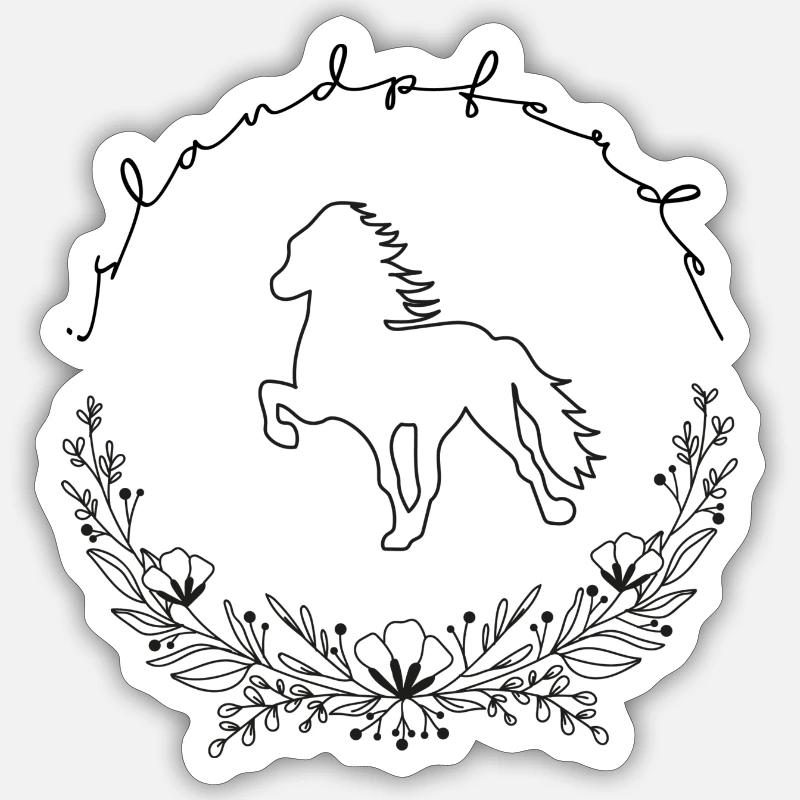 Sticker Größe S (10 x 10 cm) - 
