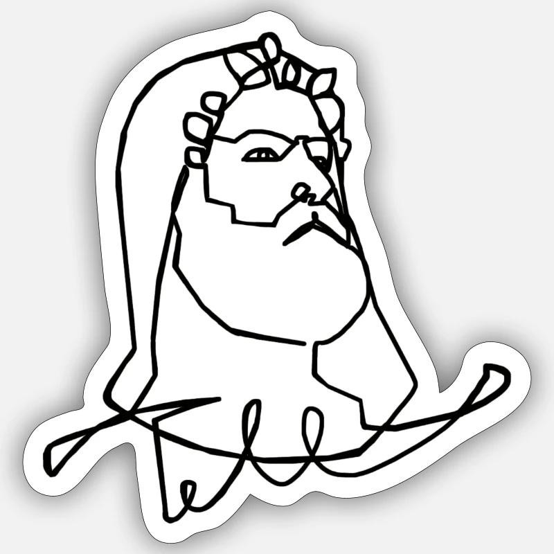 Sticker size S (10 x 10 cm) - 