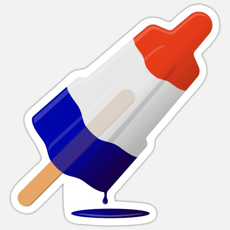 Championnat d’Europe / Rocket Sticker taille S (10 x 10 cm)