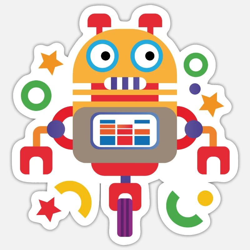 Sticker Größe S (10 x 10 cm) - 