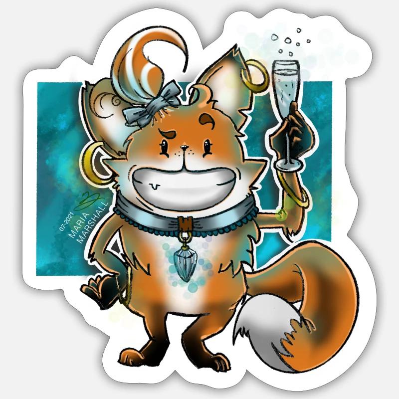 Sticker Größe S (10 x 10 cm) -