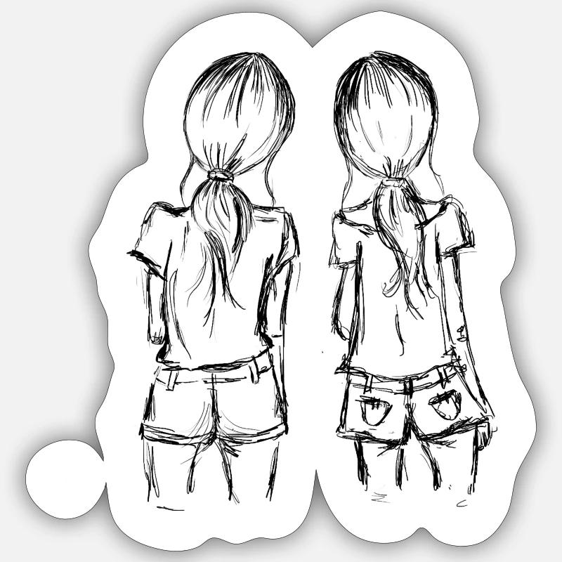 Sticker Größe S (10 x 10 cm) - 