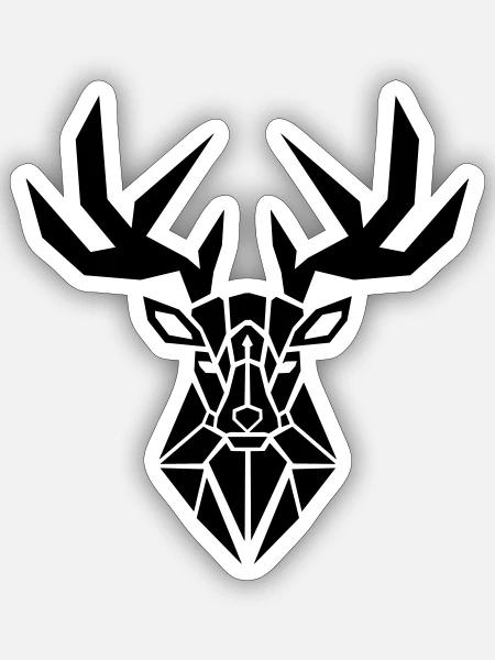  - Sticker Größe S (10 x 10 cm) - Mattweiß