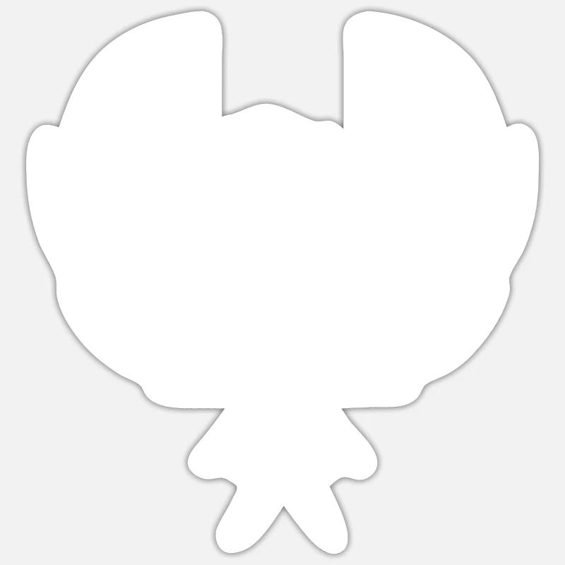 Phoenix - Sticker size S (10 x 10 cm) - white matte