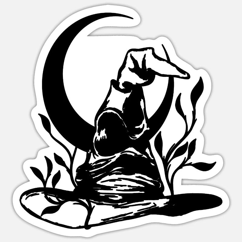 Harry - Sticker size S (10 x 10 cm) - white matte