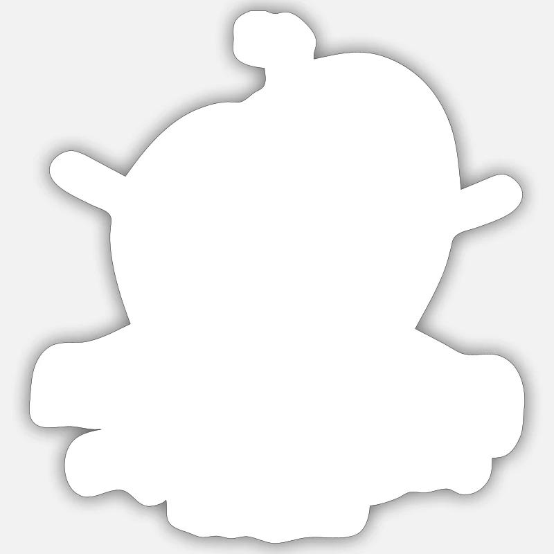 Sticker Größe S (10 x 10 cm) - 