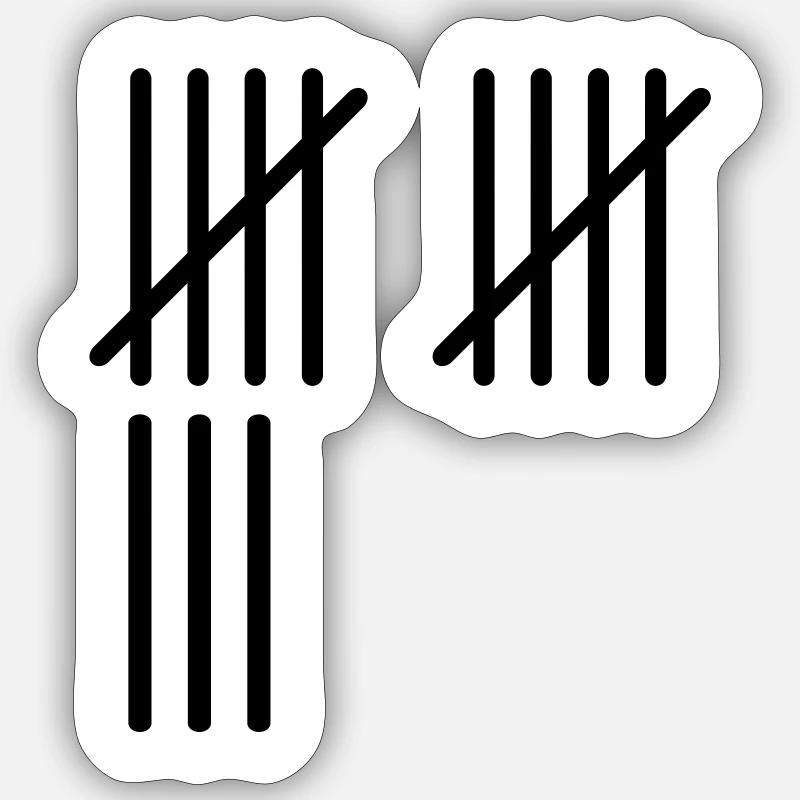 Sticker taille S (10 x 10 cm) - 