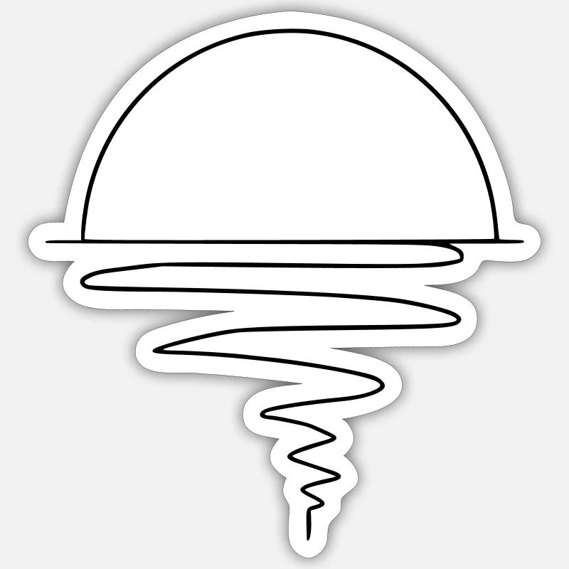 Sticker taille S (10 x 10 cm) - 