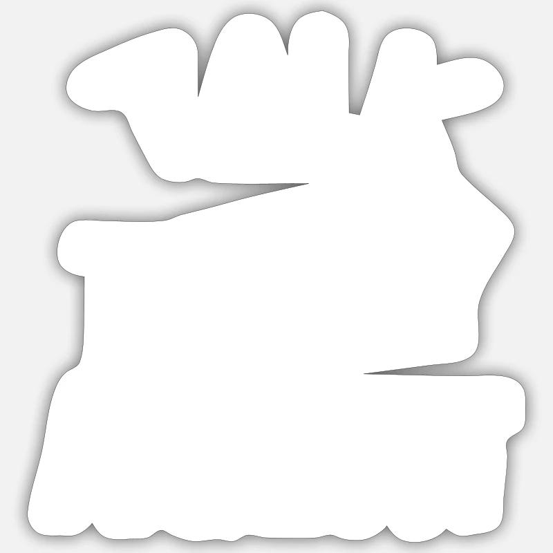 Sticker taille S (10 x 10 cm) -