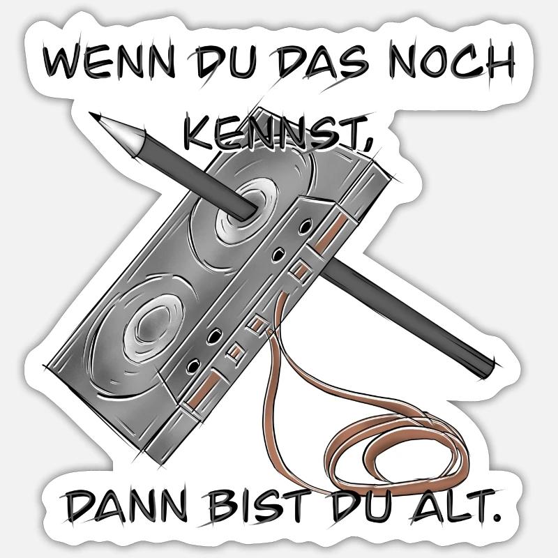 Sticker Größe S (10 x 10 cm) - 