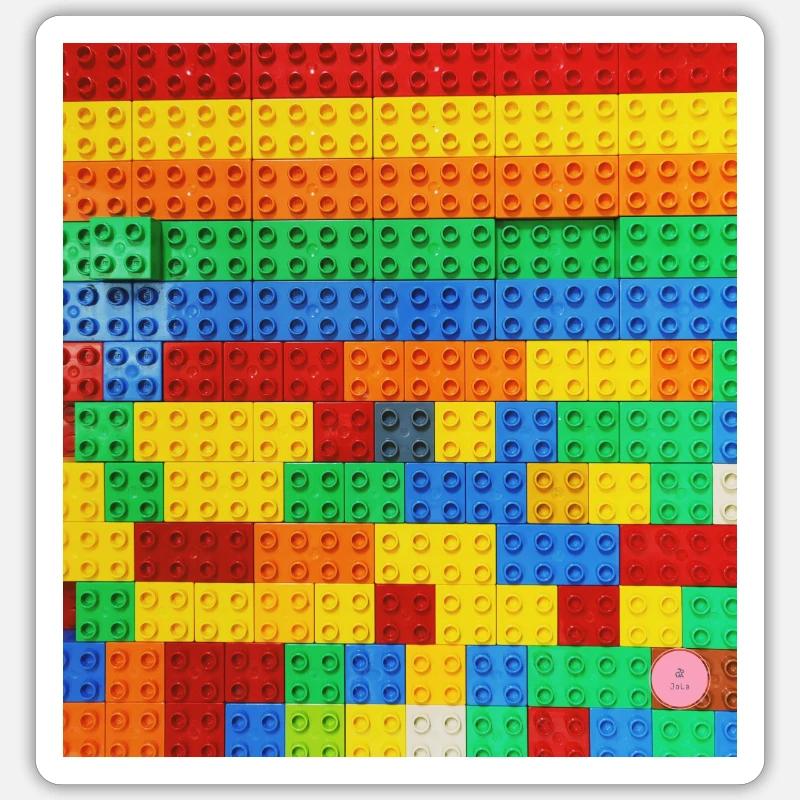 Jola Blocks Sticker size S (10 x 10 cm)