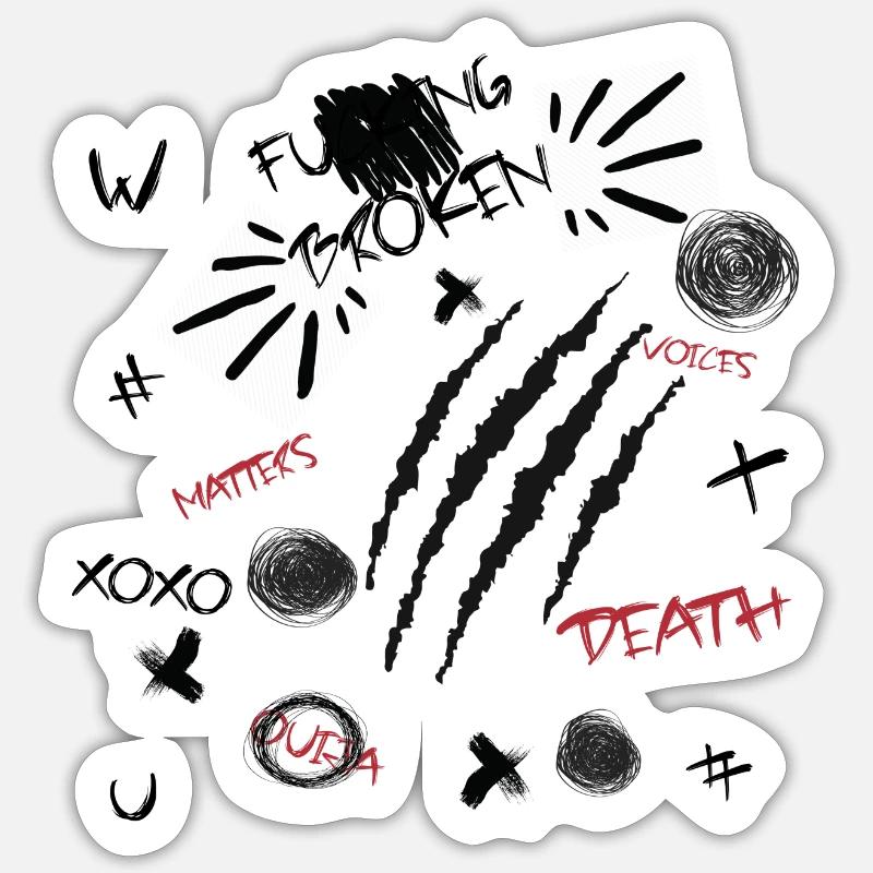 Sticker size S (10 x 10 cm) - 