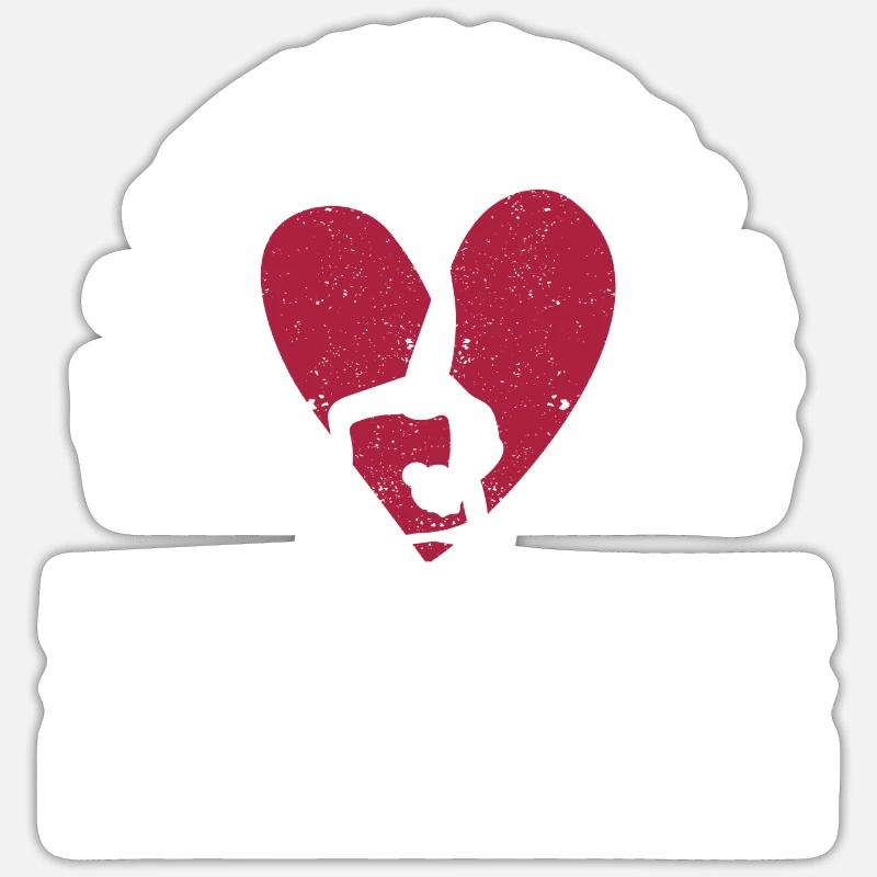 Ich bin eine Gymnastik-Mutter Lustige Turner Sticker Größe S (10 x 10 cm)