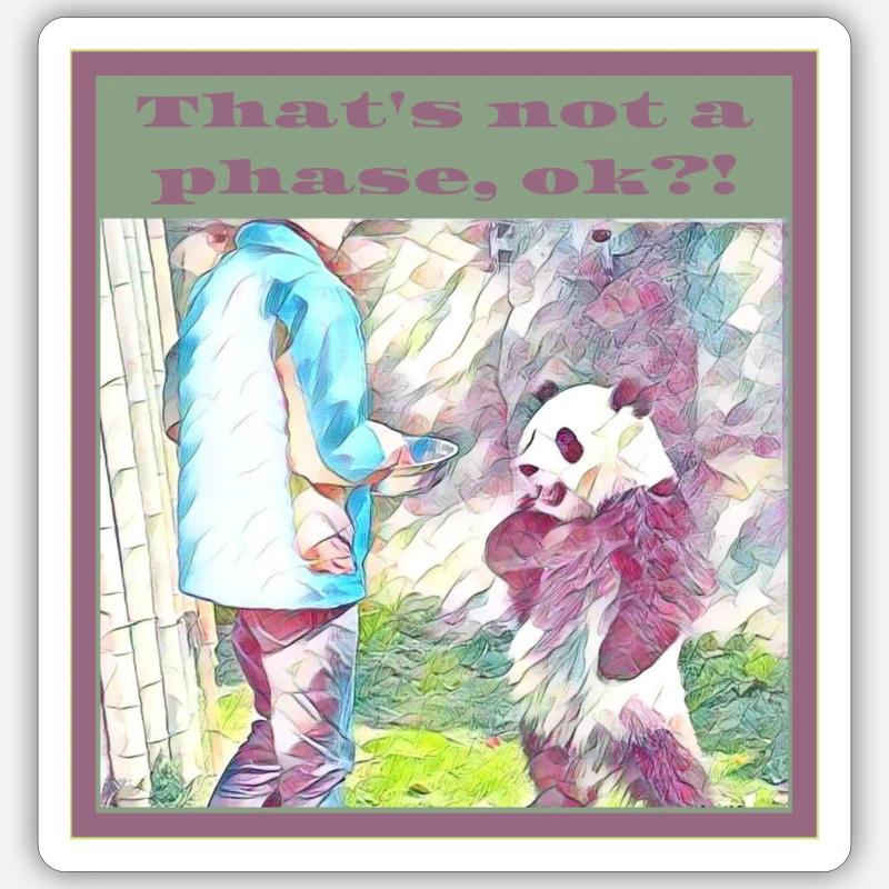 That's not a phase Sticker size S (10 x 10 cm)