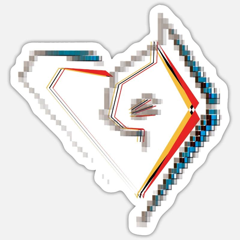 CHAT ZWENTY FIVE Sticker taille S (10 x 10 cm)