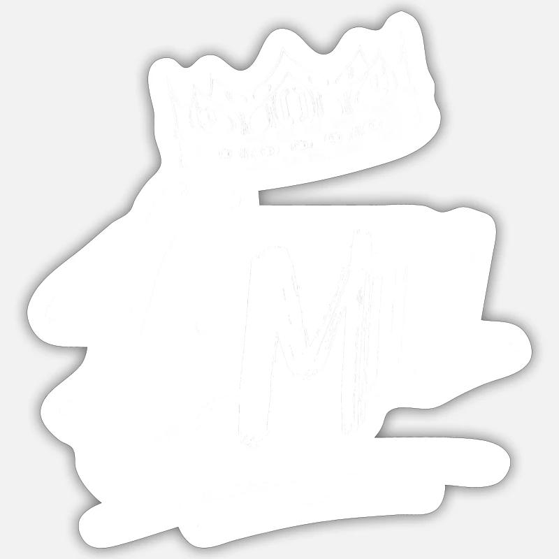 Emil - Sticker taille S (10 x 10 cm) - blanc mat