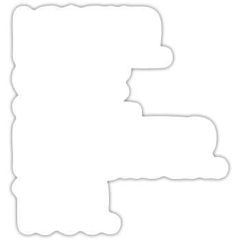 Legende seit Dezember 1989 - Sticker Größe S (10 x 10 cm) - Mattweiß - Vorne