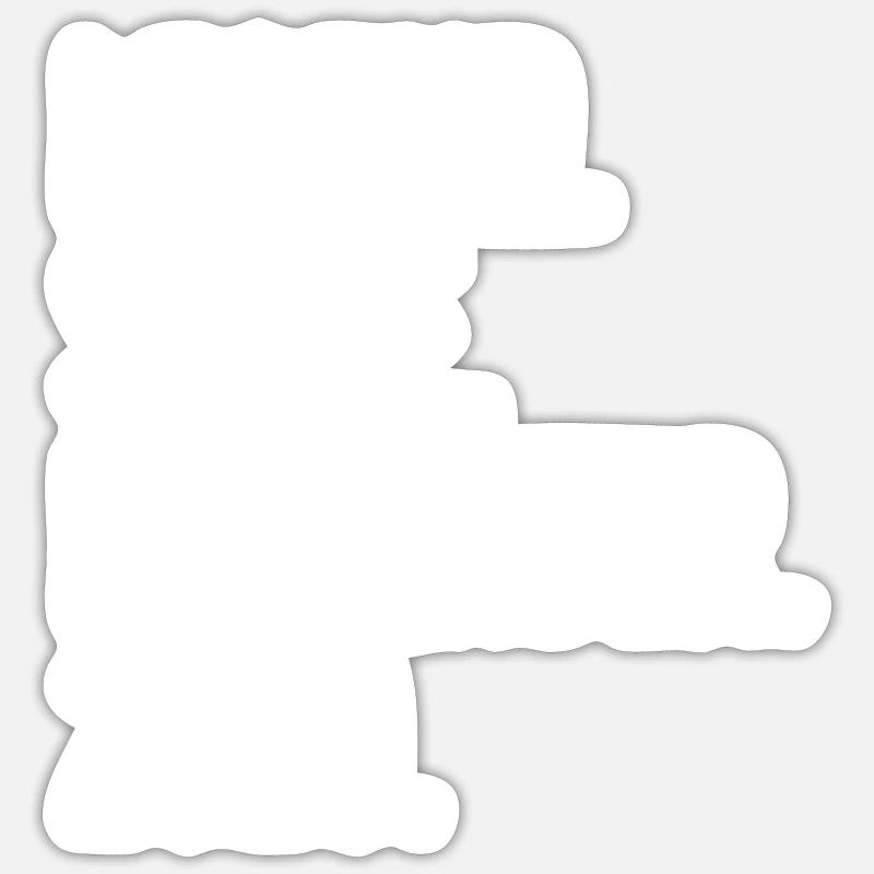 Legende seit Dezember 2020 - Sticker Größe S (10 x 10 cm) - Mattweiß