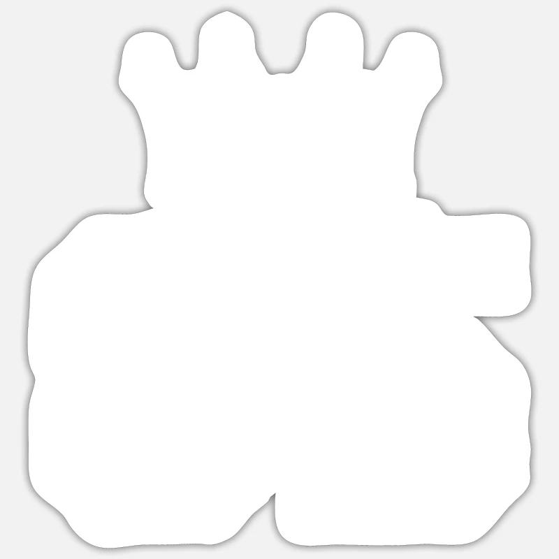 Sticker taille S (10 x 10 cm) - 