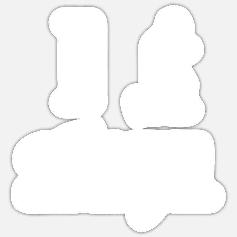 Sticker taille S (10 x 10 cm) -