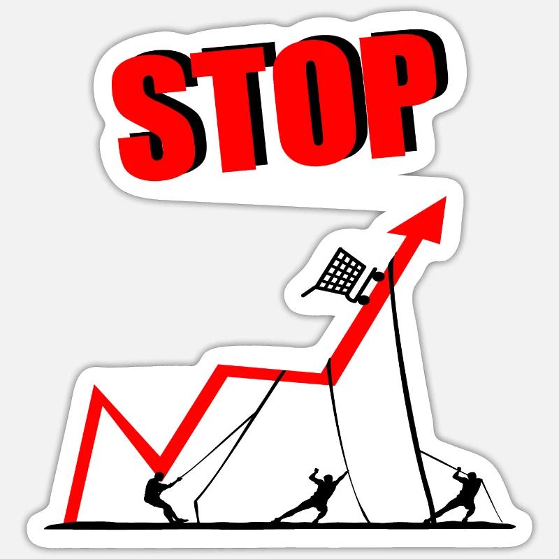 Sticker Größe S (10 x 10 cm) - 