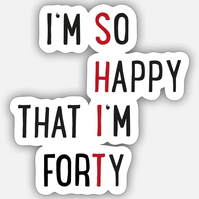 Sticker Größe S (10 x 10 cm) - 
