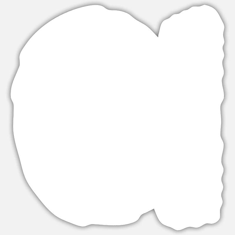 | alpha icône | Alphabet grec - Sticker taille S (10 x 10 cm) - blanc mat