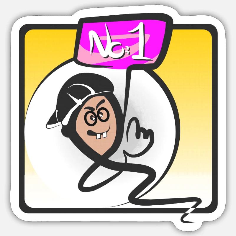 Sticker size S (10 x 10 cm) - 