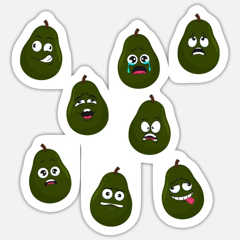 Fruit du beurre Sticker taille S (10 x 10 cm)