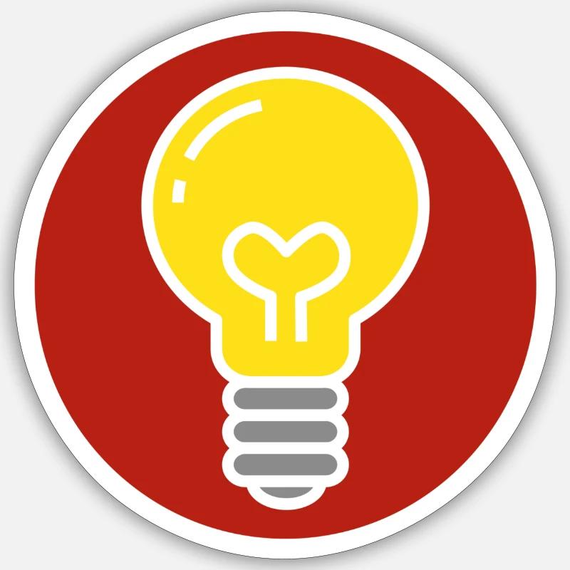 IDEE! Sticker Größe S (10 x 10 cm)