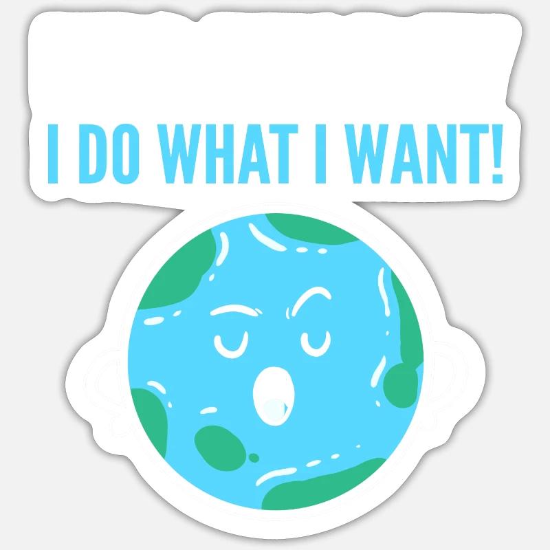 C’est mon cadeau d’entomologiste - Sticker taille S (10 x 10 cm) - blanc mat