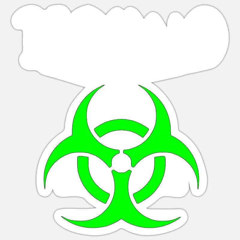 Sticker Größe S (10 x 10 cm) - 