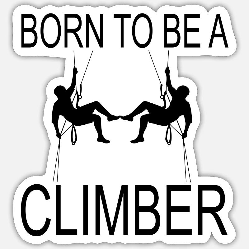 escalade Sticker taille S (10 x 10 cm)