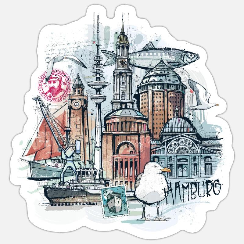 Sticker Größe S (10 x 10 cm) - 