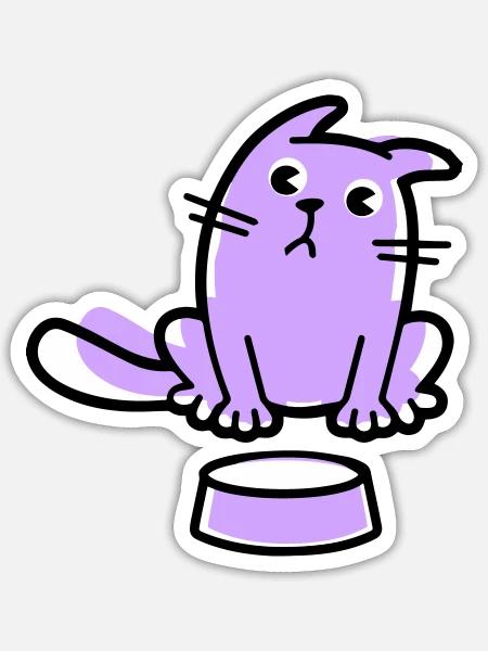 - Sticker Größe S (10 x 10 cm) - Mattweiß